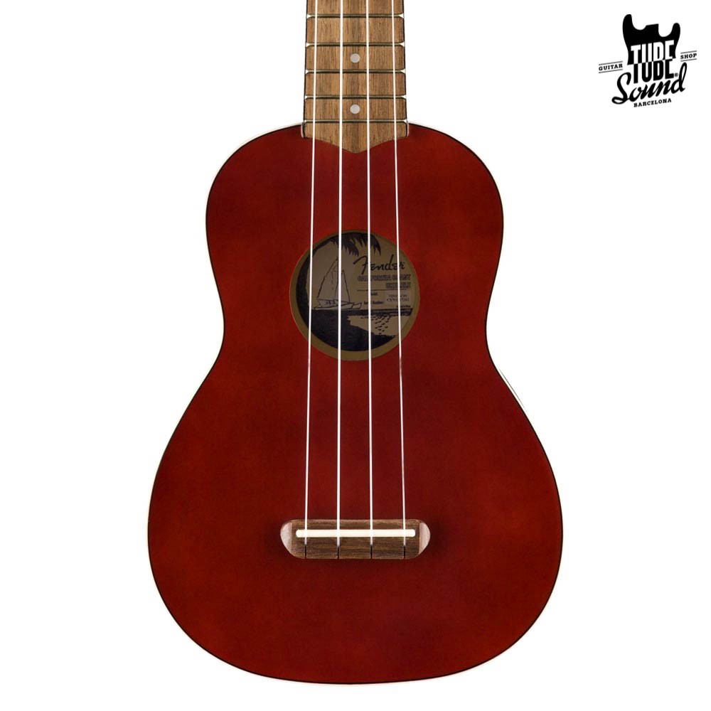 Fender Venice Soprano Ukulele WN Cherry