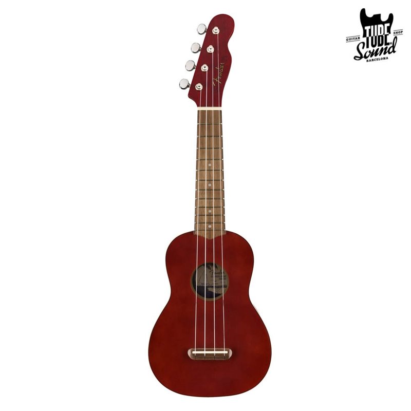 Fender Venice Soprano Ukulele WN Cherry