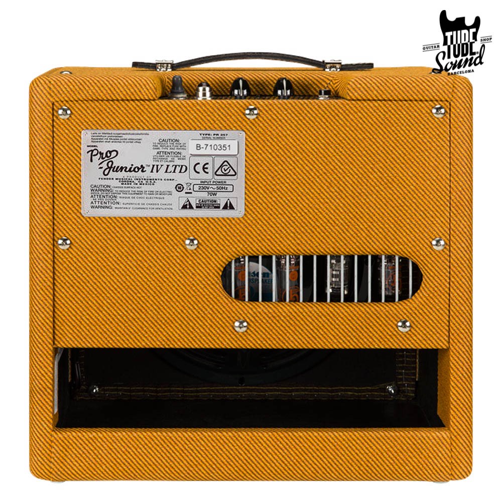 Fender Pro Junior IV Lacquered Tweed