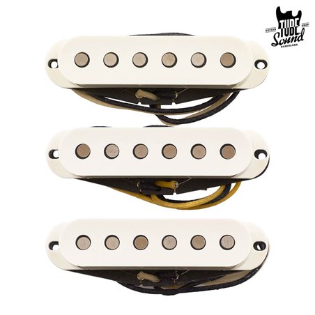 Lollar Strat Vintage Blonde Flat Set Parchment