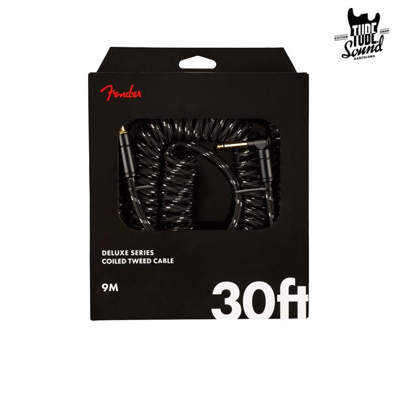 Fender Deluxe Series Coiled 9m Black Tweed