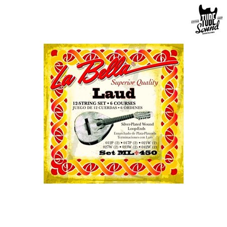 La Bella ML-450 Laud 12 String Set