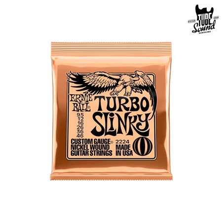 Ernie Ball 2224 Turbo Slinky Nickel Wound Electric 9.5-46
