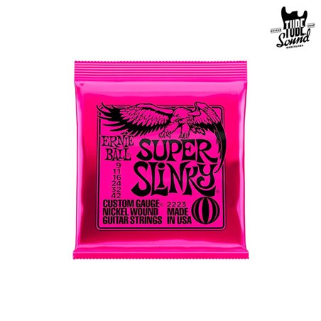 Ernie Ball 2223 Super Slinky Nickel Wound Electric 09-42