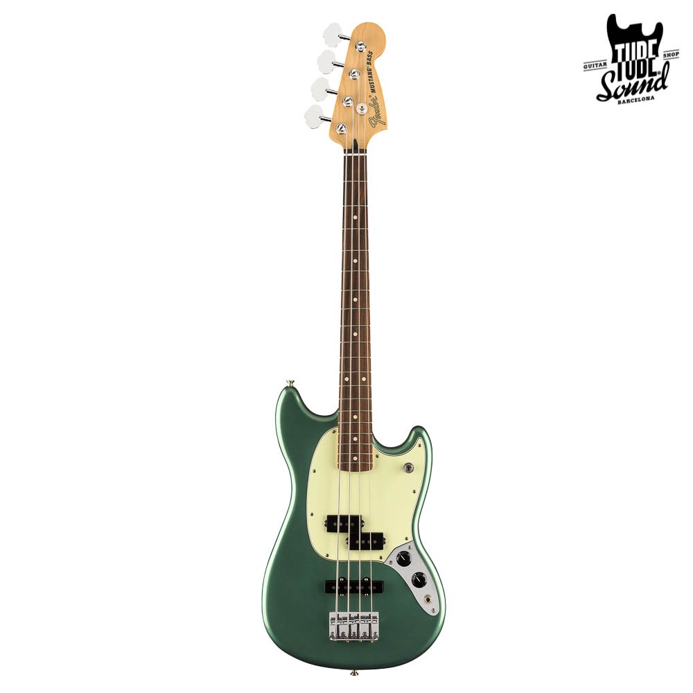 Fender Mustang Bass PJ LTD PF Sherwood Green Metallic