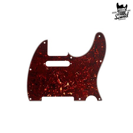 Fender Tele Pickguard 8 Holes 4-Ply Tortoise Shell