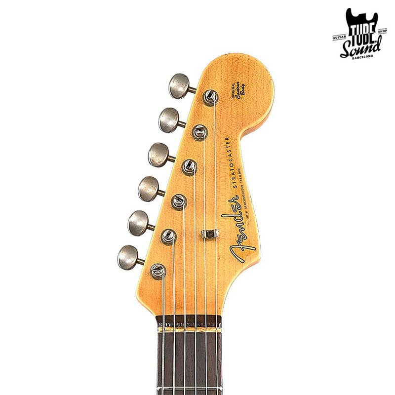 Fender Custom Shop Stratocaster 60 Ltd. Ed. RW Journeyman Faded Aged Sherwood Green Metallic