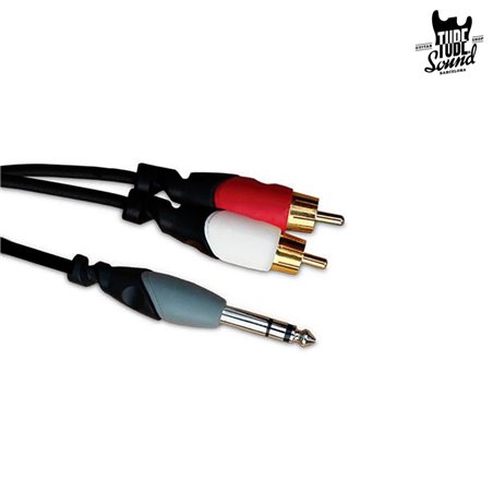 Ashton RCA26S 1 X 1/4 Stereo To 2 X RCA