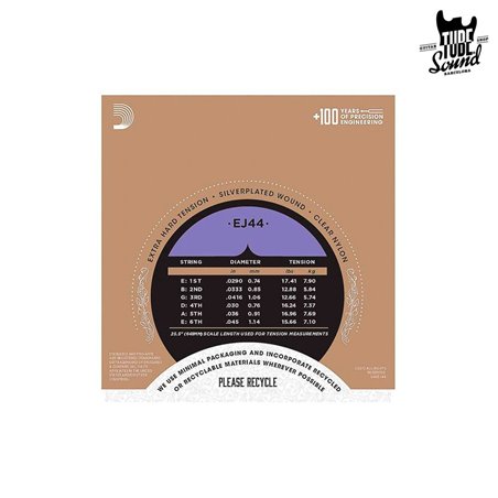 D'Addario EJ44 Pro-Arté Nylon Classic Extra Hard Tension 29-45