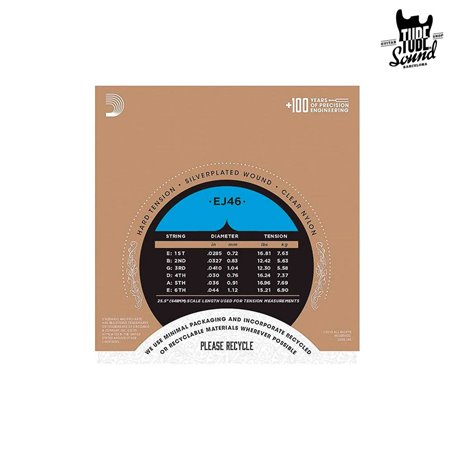 D'Addario EJ46 Pro-Arté Nylon Classic Hard Tension 29-44
