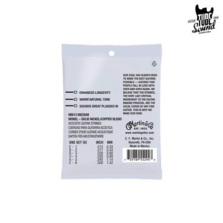 Martin MM13 Retro Monel Medium Light 13-56