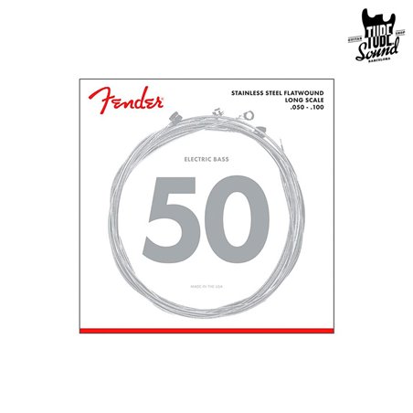 Fender 9050ML Stainless Steel Flatwound Medium 50-100