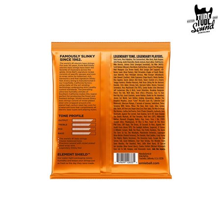 Ernie Ball 2833 Hybryd Slinky Nickel Wound Bass Custom 45-105