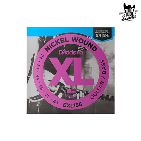 D'Addario EXL156 Nickel Wound Guitar/Bass 24-84