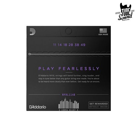 D'Addario NYXL1149 Electric Medium 11-49