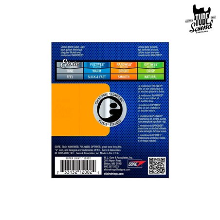 Elixir 12002 Electric NPS Nanoweb Super Light 09-42