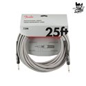Fender Professional Series Cable Straight 7,5m White Tweed