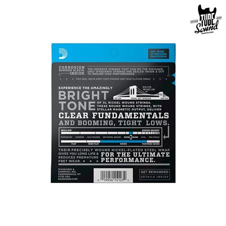 D'Addario EXL170 Nickel Wound Bass Regular Light 45-100