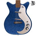 Danelectro 59M NOS Deep Blue Metal Flake