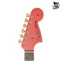 Fender Custom Shop Custom Order Jaguar 62 Matching Headstock RW Heavy Relic Fiesta Red