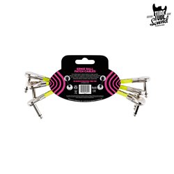 Ernie Ball 6052 Interlink Flat Angle Patch White 6" Pack
