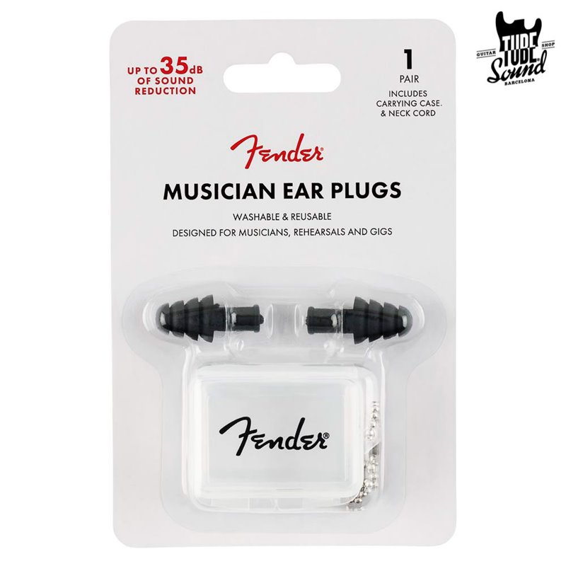 Fender Musician Series Ear Plugs Black