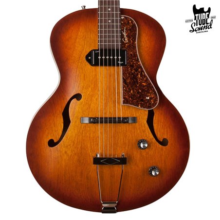 Godin 5th Avenue Kingpin P90 Cognac Burst