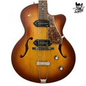 Godin 5th Avenue CW Kingpin II Cognac Burst