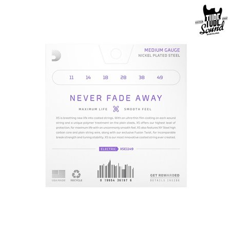 D'Addario XSE1149 NPS Electric Medium 11-49