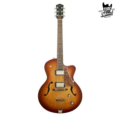 Godin 5th Avenue CW Kingpin II HB Cognac Burst