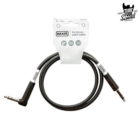 MXR DCIST03R TRS Stereo Patch Cable 0,9m Black