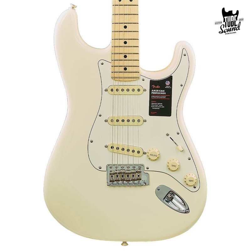 Fender Stratocaster Ltd. Ed. American Performer MN Olympic White US22030892