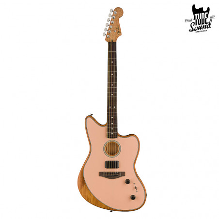 Fender Jazzmaster Player Acoustasonic RW Shell Pink