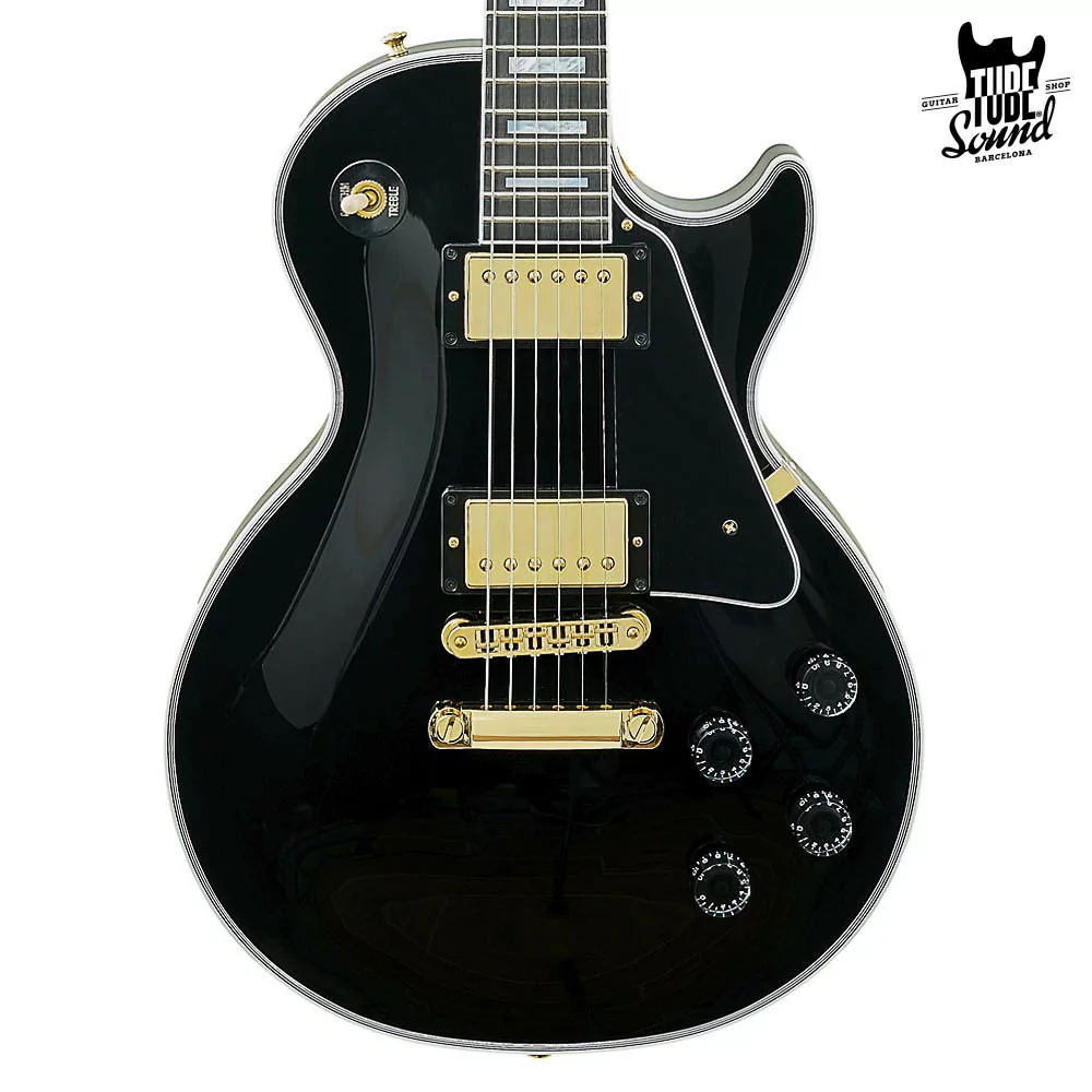 Gibson Custom Les Paul Custom Ebony Fingerboard Ebony Gloss