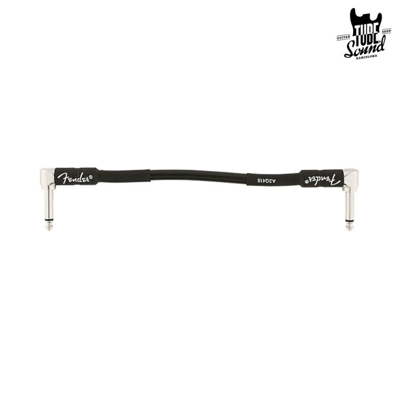 Fender Professional Series Patch Cable 15cm Black