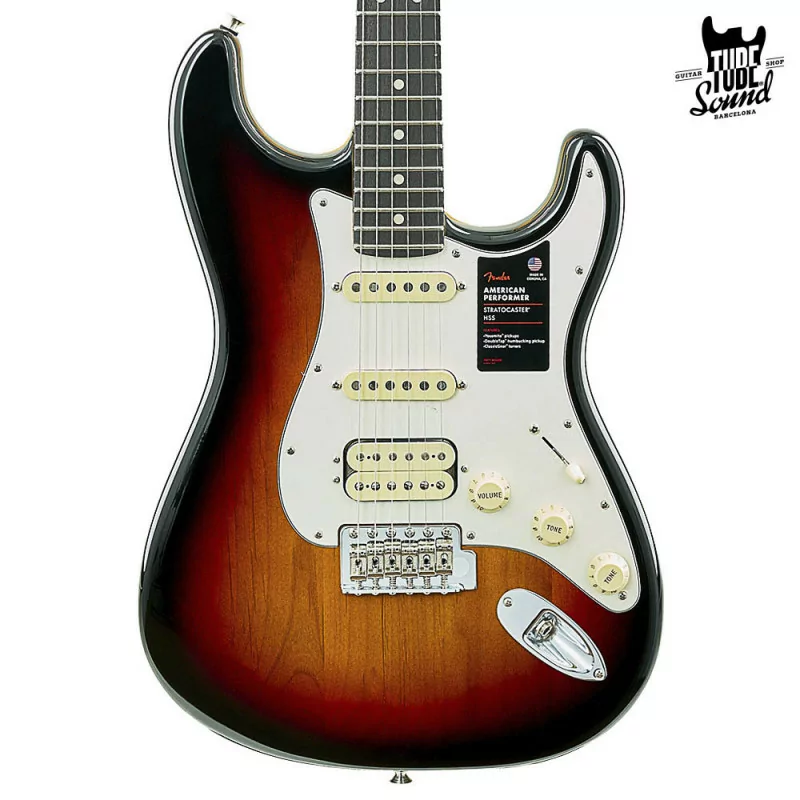 Fender Stratocaster American Performer HSS RW 3 Color Sunburst