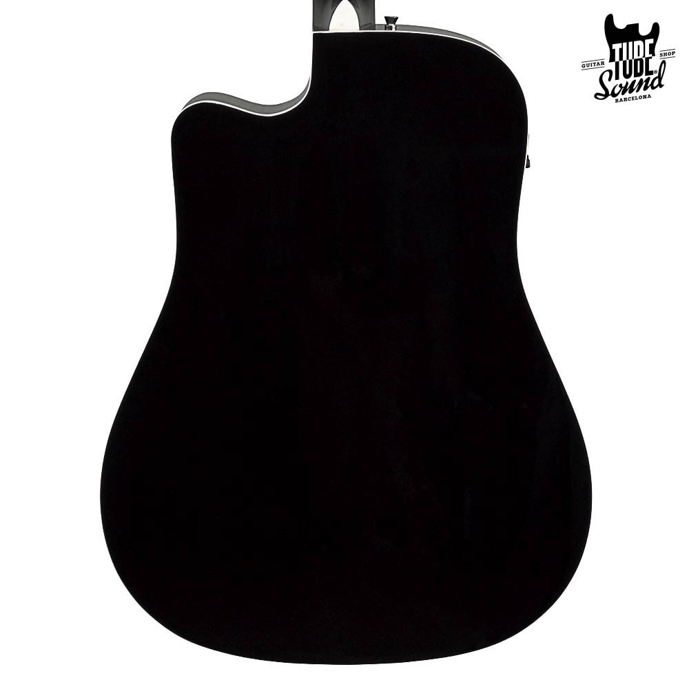 Fender FA-125CE Dreadnought WN Black