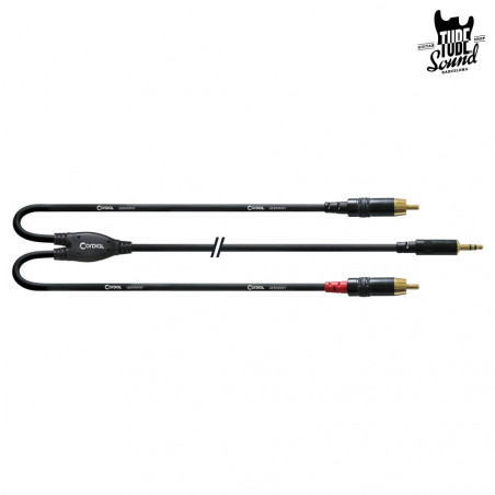 Cordial CFY WCC Mini Stereo Jack To 2 x RCA 1,5m
