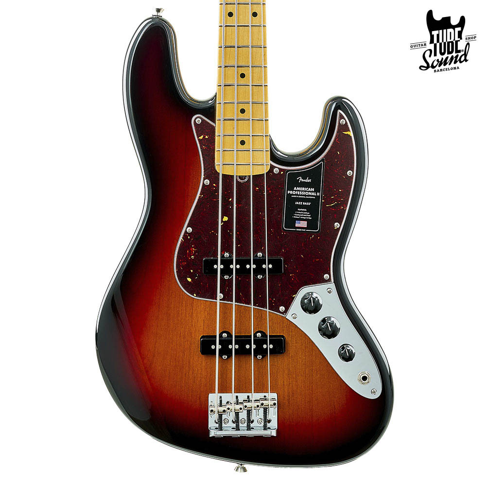 Fender Jazz Bass American Professional II MN 3 Color Sunburst