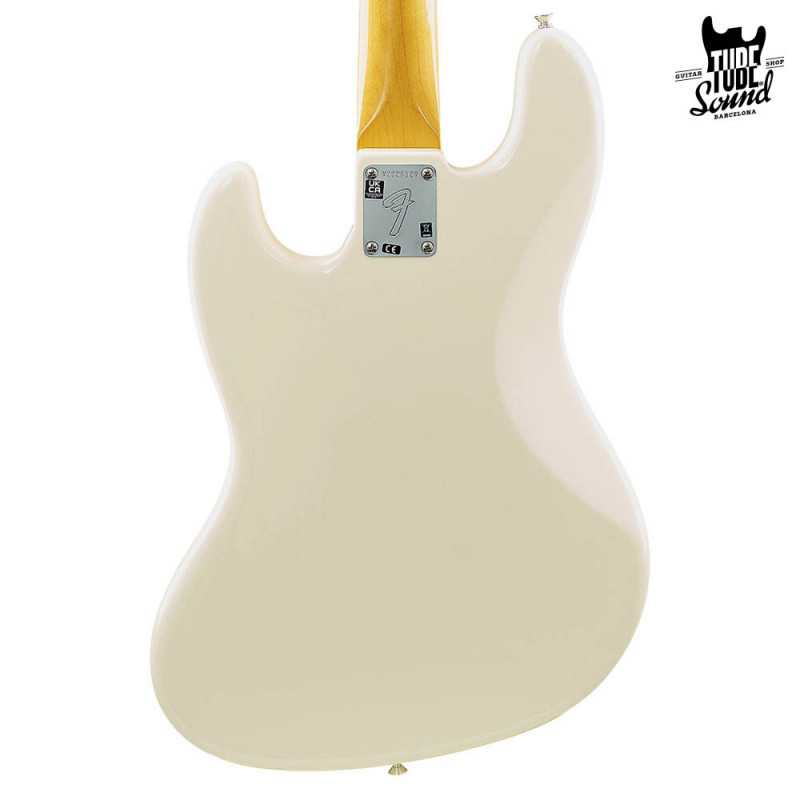 Fender Jazz Bass American Vintage II 1966 RW Olympic White