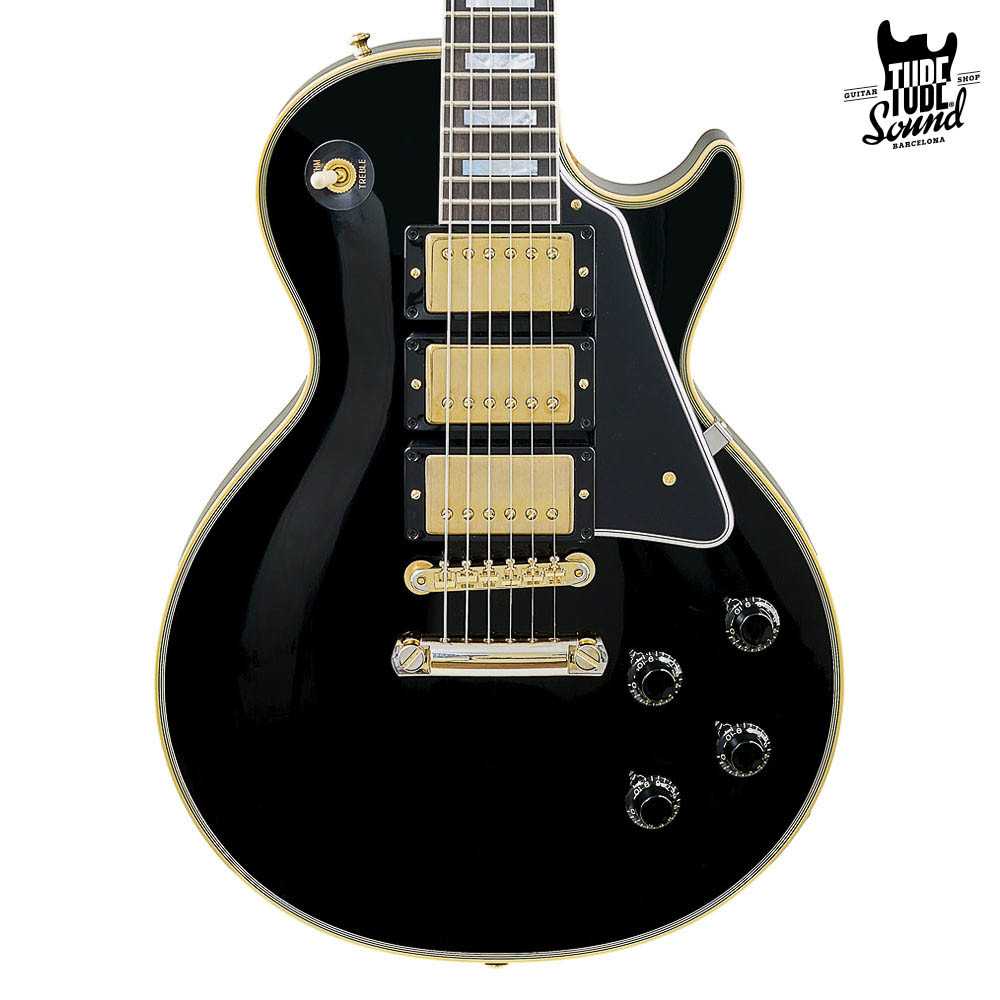 Gibson Custom Les Paul Custom 1957 Reissue 3-Pickup VOS Ebony