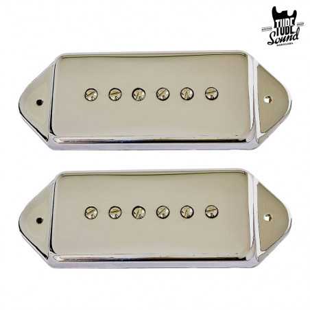 Lollar P-90 Dog Ear Casino Low Wind Med Narrow Set Chrome