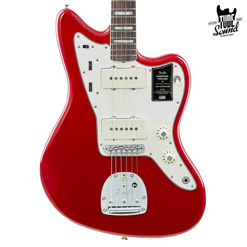 Fender Jazzmaster American Vintage II 1966 RW Dakota Red