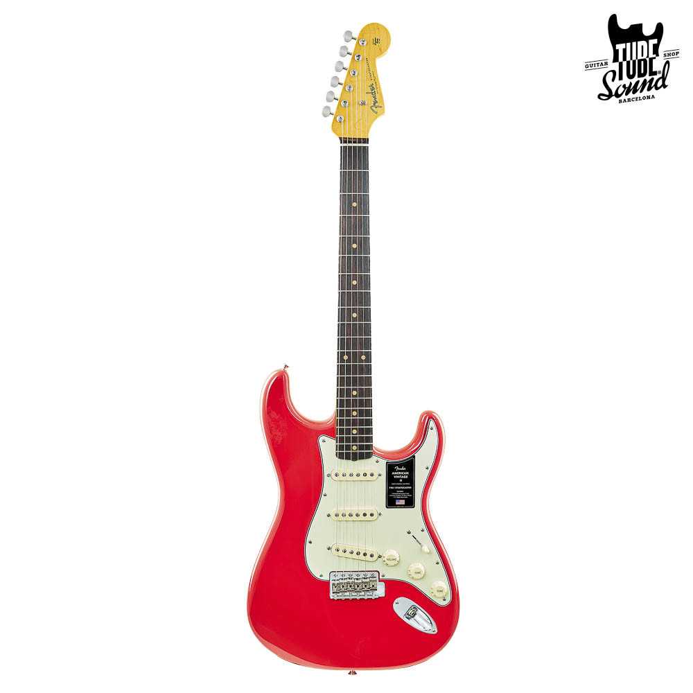 Fender Stratocaster American Vintage II 1961 RW Fiesta Red