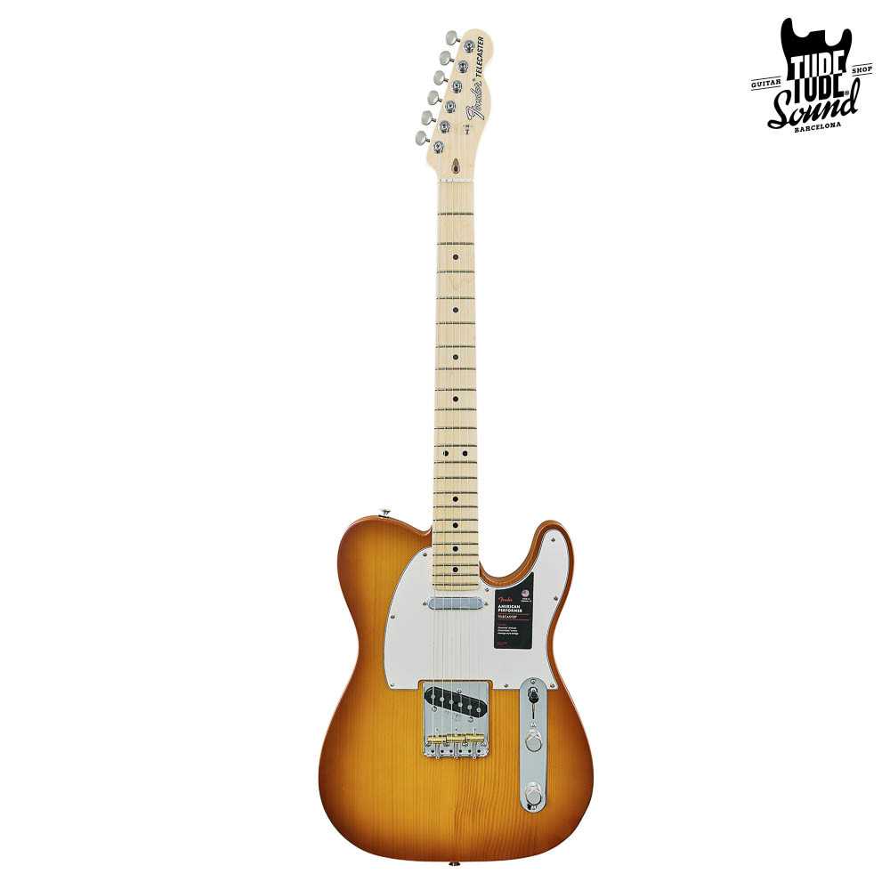 Fender Telecaster Ltd. Ed. American Performer Timber MN Honey Burst