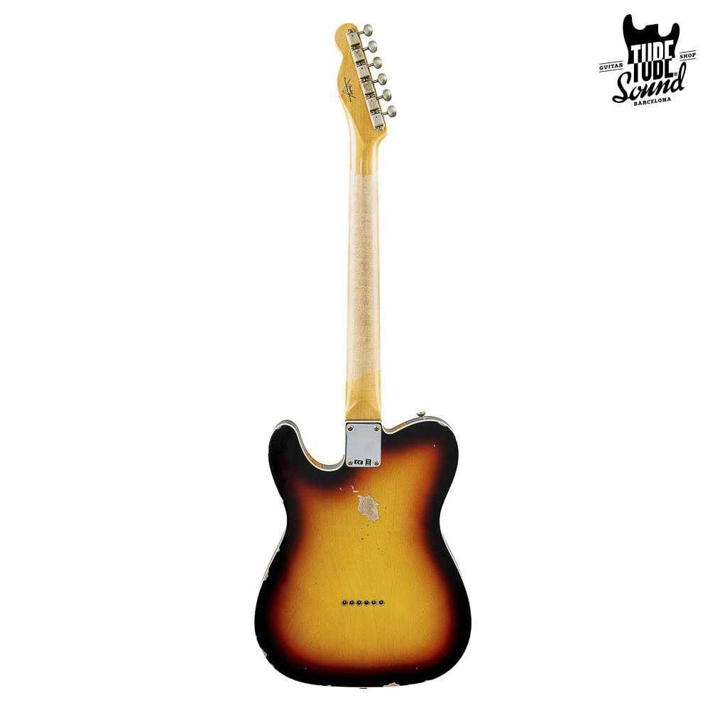 Fender Custom Shop Custom Order Telecaster Custom 60 RW Relic 3 Color Sunburst