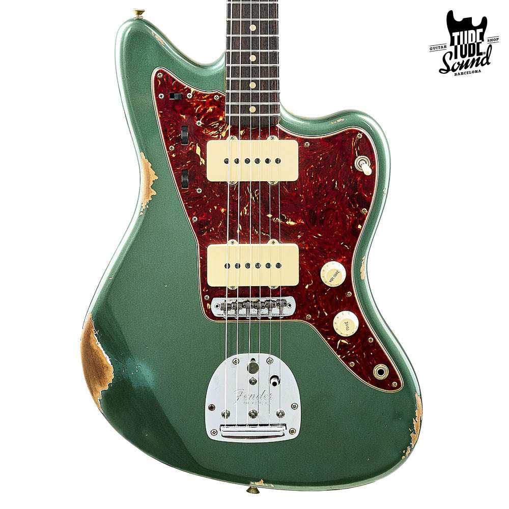 Fender Custom Shop Custom Order Jazzmaster 62 RW Relic Aged Sherwood Green Metallic