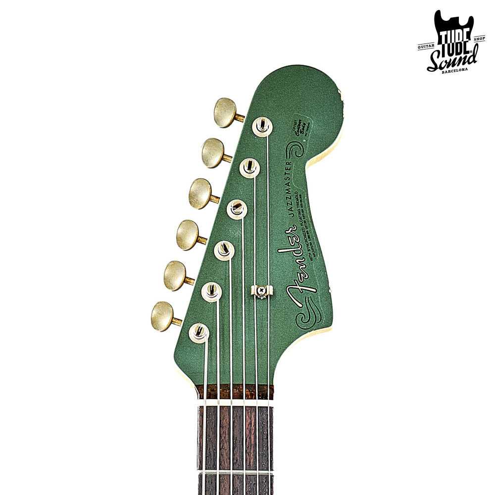 Fender Custom Shop Custom Order Jazzmaster 62 RW Relic Aged Sherwood Green Metallic