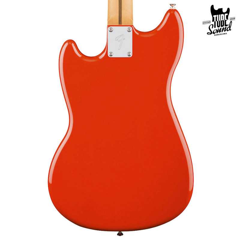 Fender Mustang Bass PJ Player II RW Coral Red