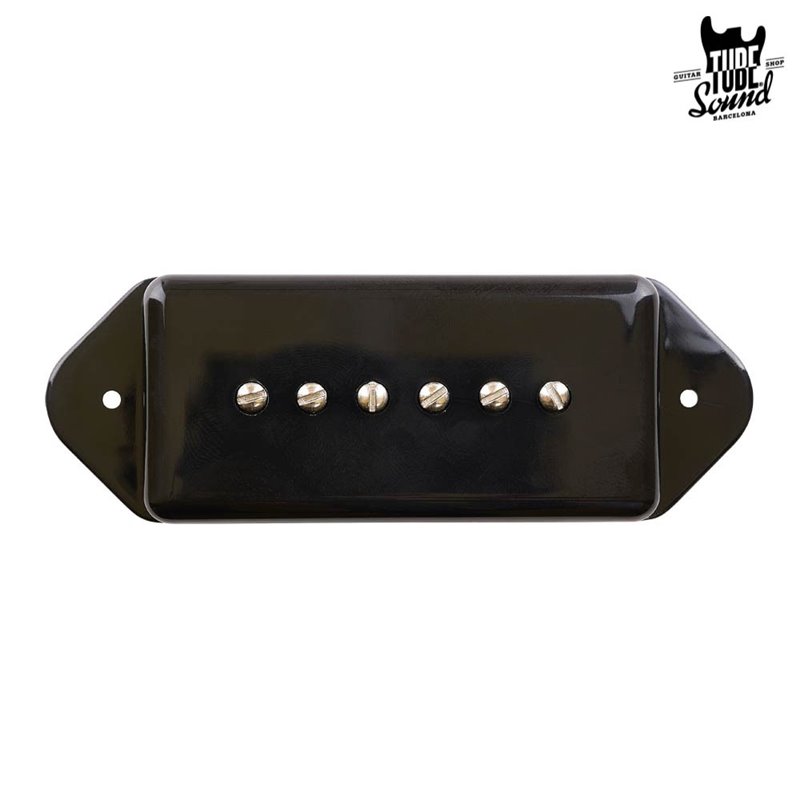 Lollar P-90 Dog Ear 50s Wind Bridge Tall Black